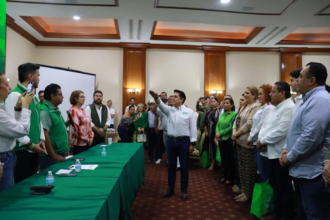 Ratifica la dirigencia nacional del Partido Verde en su asamblea estatal a Ricardo Madrid por un periodo estatutario de 3 años.