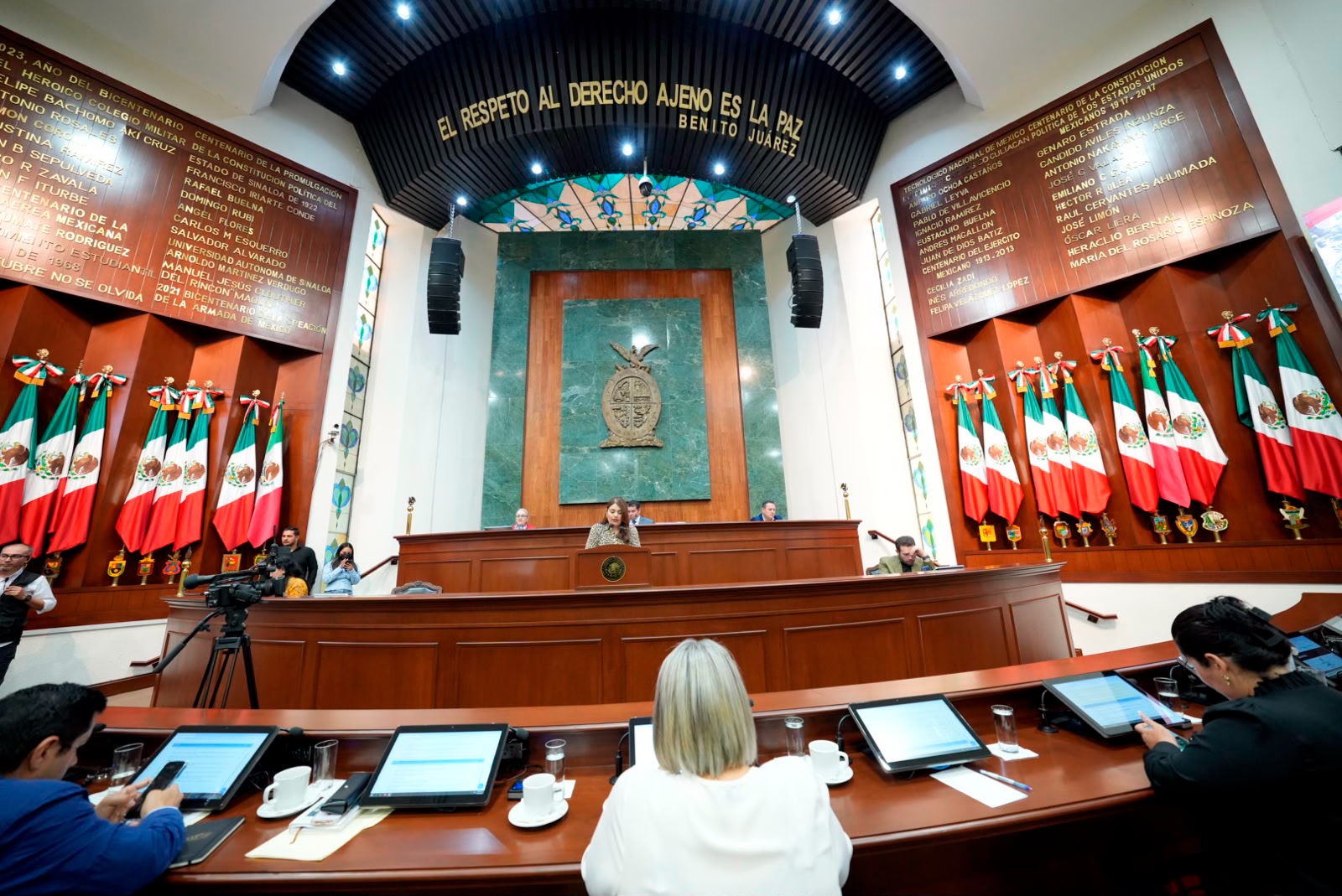 Dan lectura a tres nuevas iniciativas en Sesión Ordinaria del Congreso del Estado