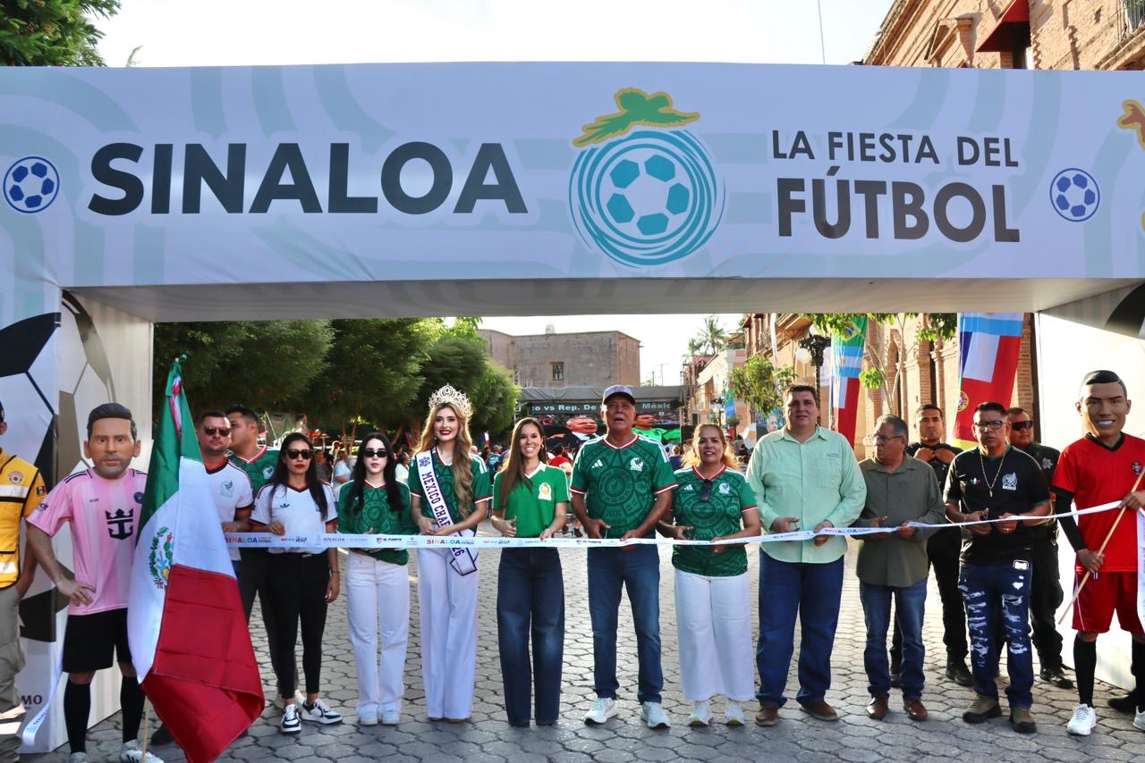 El Fuerte se llena de fiesta futbolera