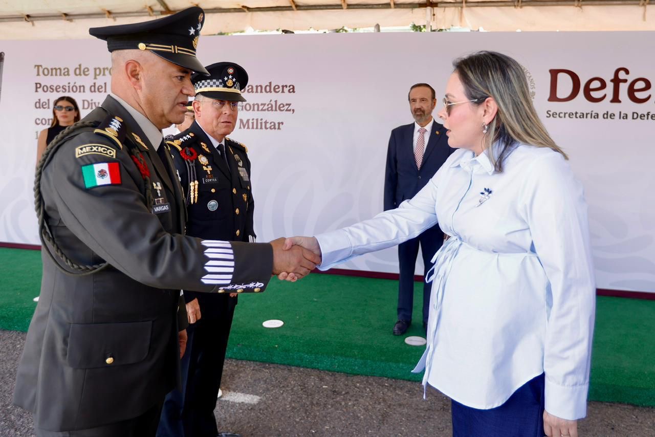 Seguiremos coordinados con el Ejército para mejorar la seguridad de Sinaloa: Gobernadora Yeraldine