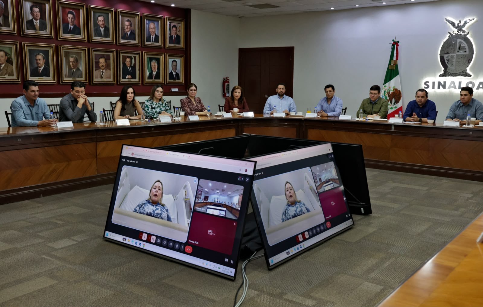 Gobernadora Yeraldine sostuvo reunión de trabajo con su gabinete para darle continuidad a las acciones del Gobierno del Estado