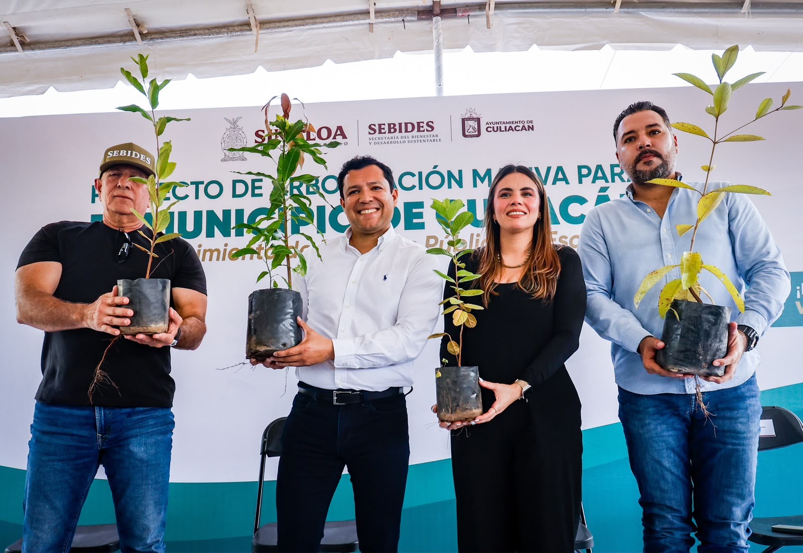Más de 80 mil árboles se han plantado en Sinaloa mediante las jornadas de arborización que impulsa SEBIDES
