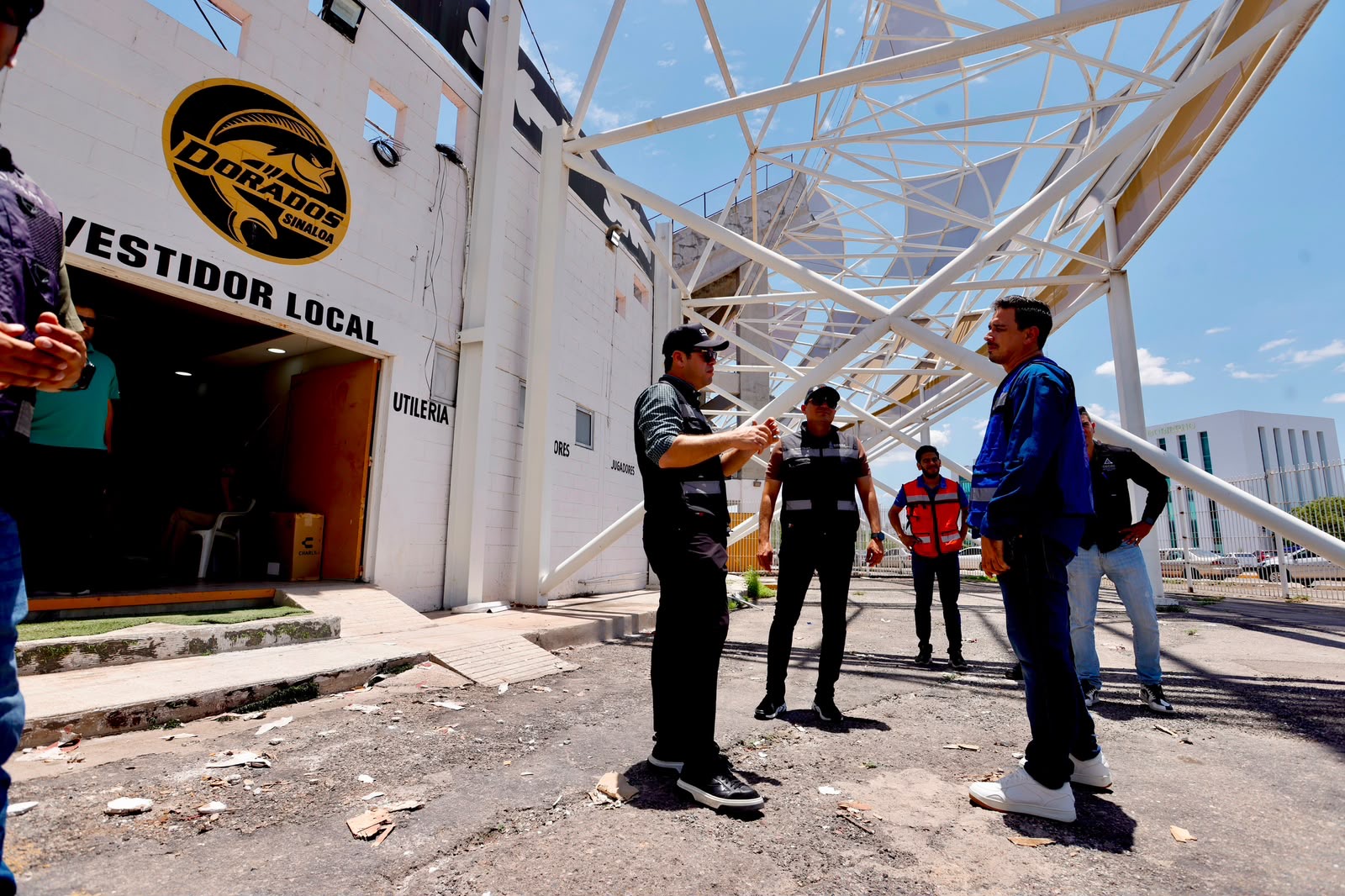 Avanza la rehabilitación del Estadio de Los Dorados en Culiacán