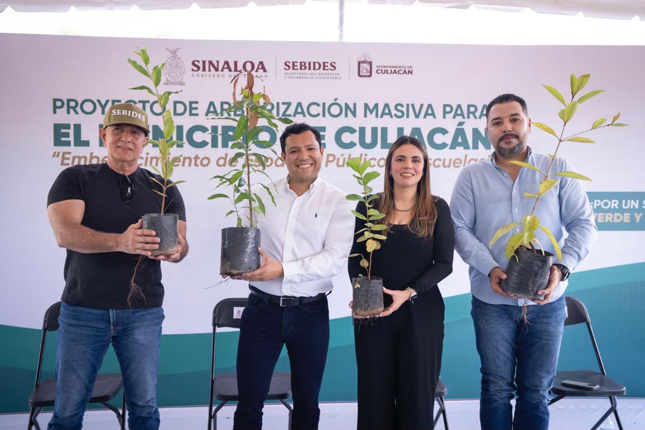 En marcha Proyecto de Arborización Masiva para el Municipio de Culiacán